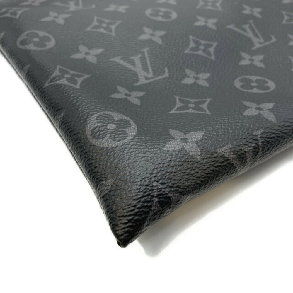 Louis Vuitton Monogram Eclipse Black Canvas Clutc… - image 7
